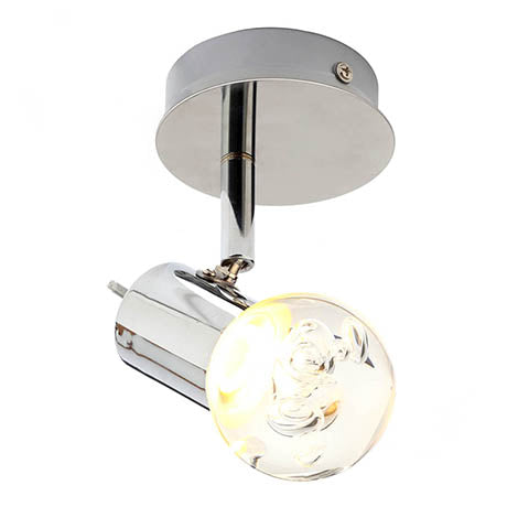 Forum SPA-30781-CHR Bubble 5W LED Chrome Spotlight 3000K IP44