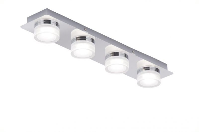 Forum SPA-31737-CHR Amalfi 4 x 5W LED Chrome Rectangular Spotlight 4000K IP44