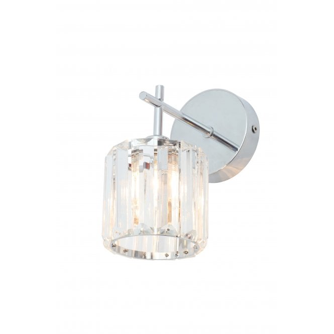 Forum SPA-33932-CHR Pegasi G9 Chrome and Glass Wall Light IP44