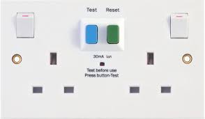 Selectric SPL-RCD2GS 2 Gang Switched RCD Socket