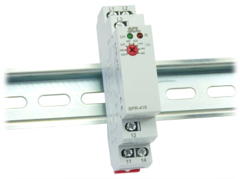 Switchtec SPR-415 SPR 3 Phase Sequence and Phase Sequence and Phase Failure Monitoring Relay