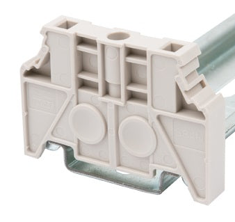 Switchtec SS4 Dinkle 2.5mm-95mm Din Rail Terminal Universal End Bracket Grey