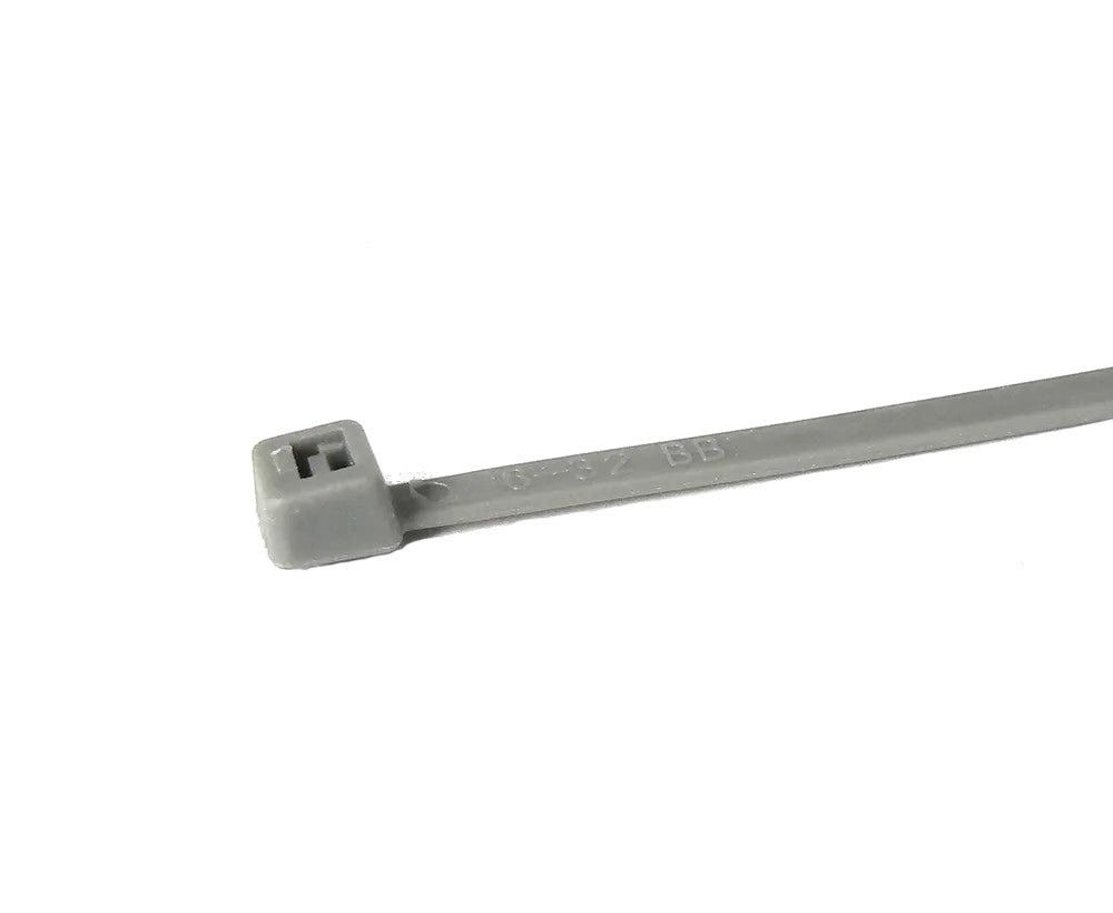 Term Tech TT300-4.8SIL 300mm x 4.8mm Nylon Cable Ties Silver (100)