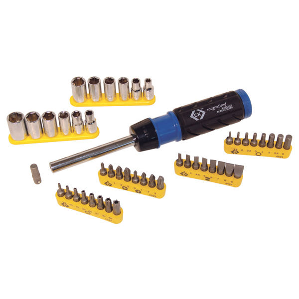 CK T4826D 46pc Ratchet Screwdriver & Socket Set