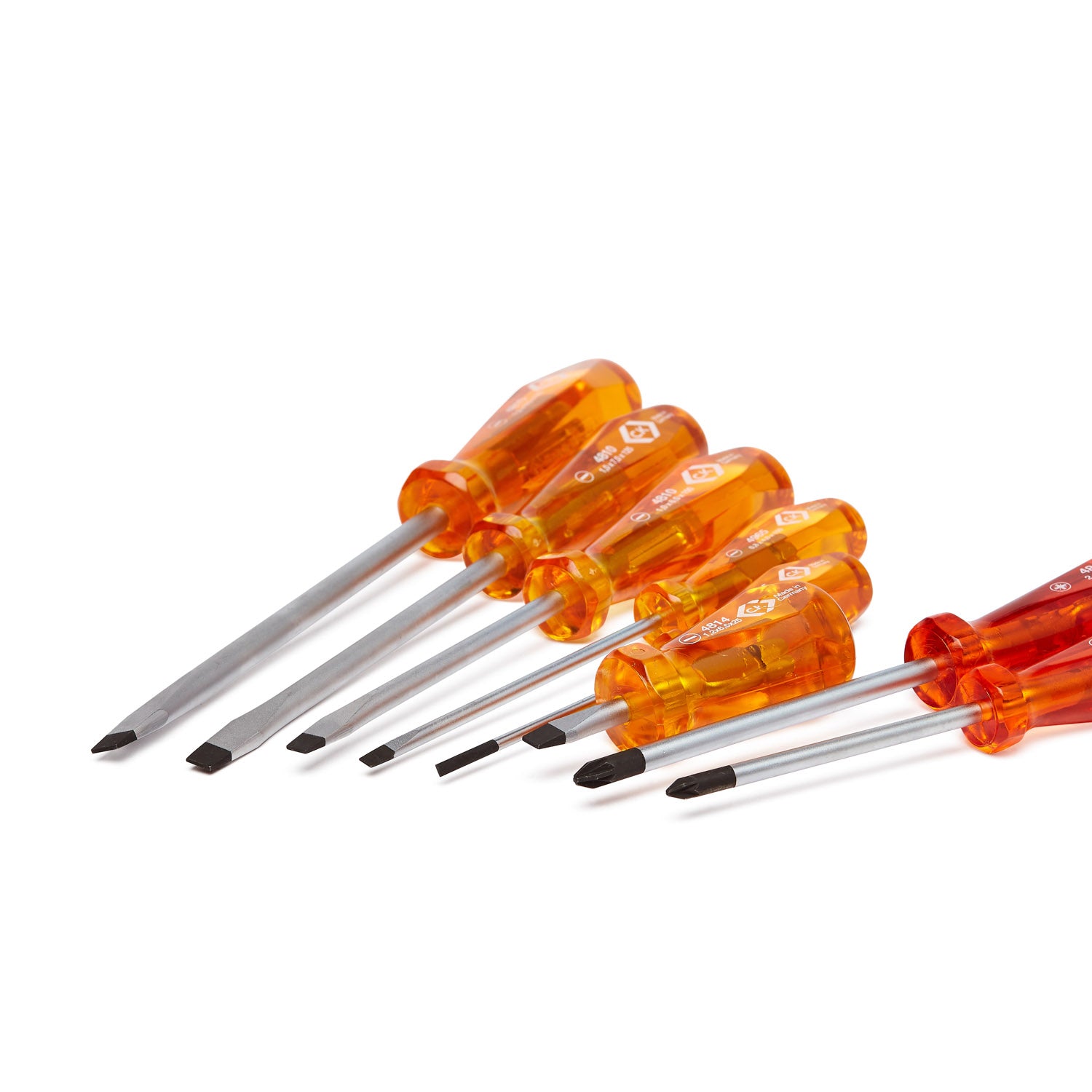 CK T4999B Heavy Duty SL / PZ Screwdriver Set 8pc