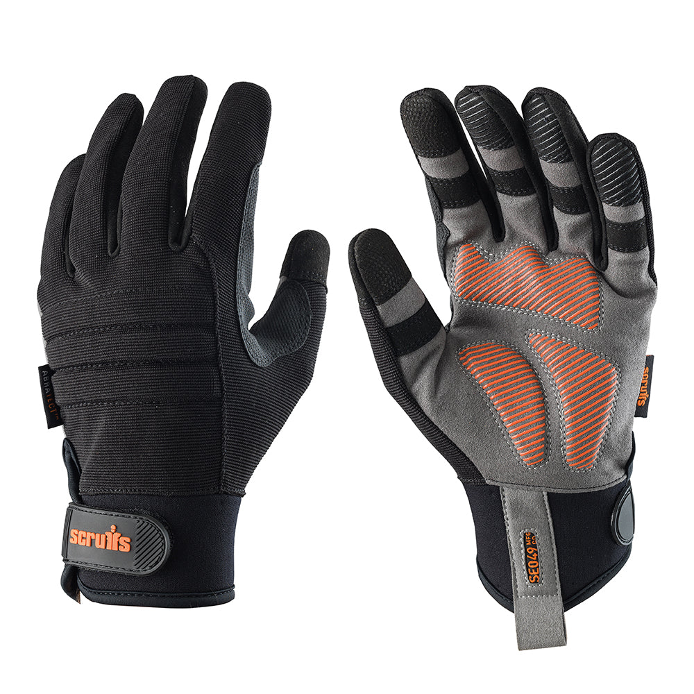 Scruffs T51000 Trade Work Gloves Black Size L