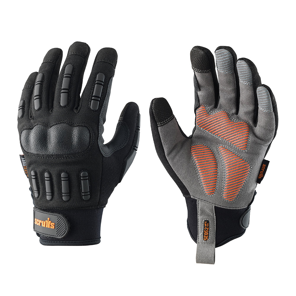 Scruffs T51006 Trade Shock Impact Gloves Black Size L