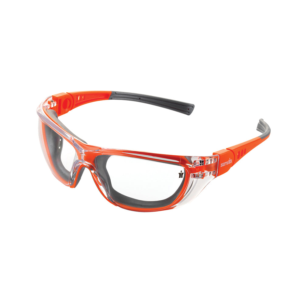 Scruffs T52175 Falcon Safety Glasses Orange