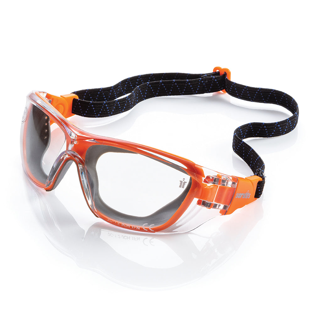 Scruffs T52175 Falcon Safety Glasses Orange