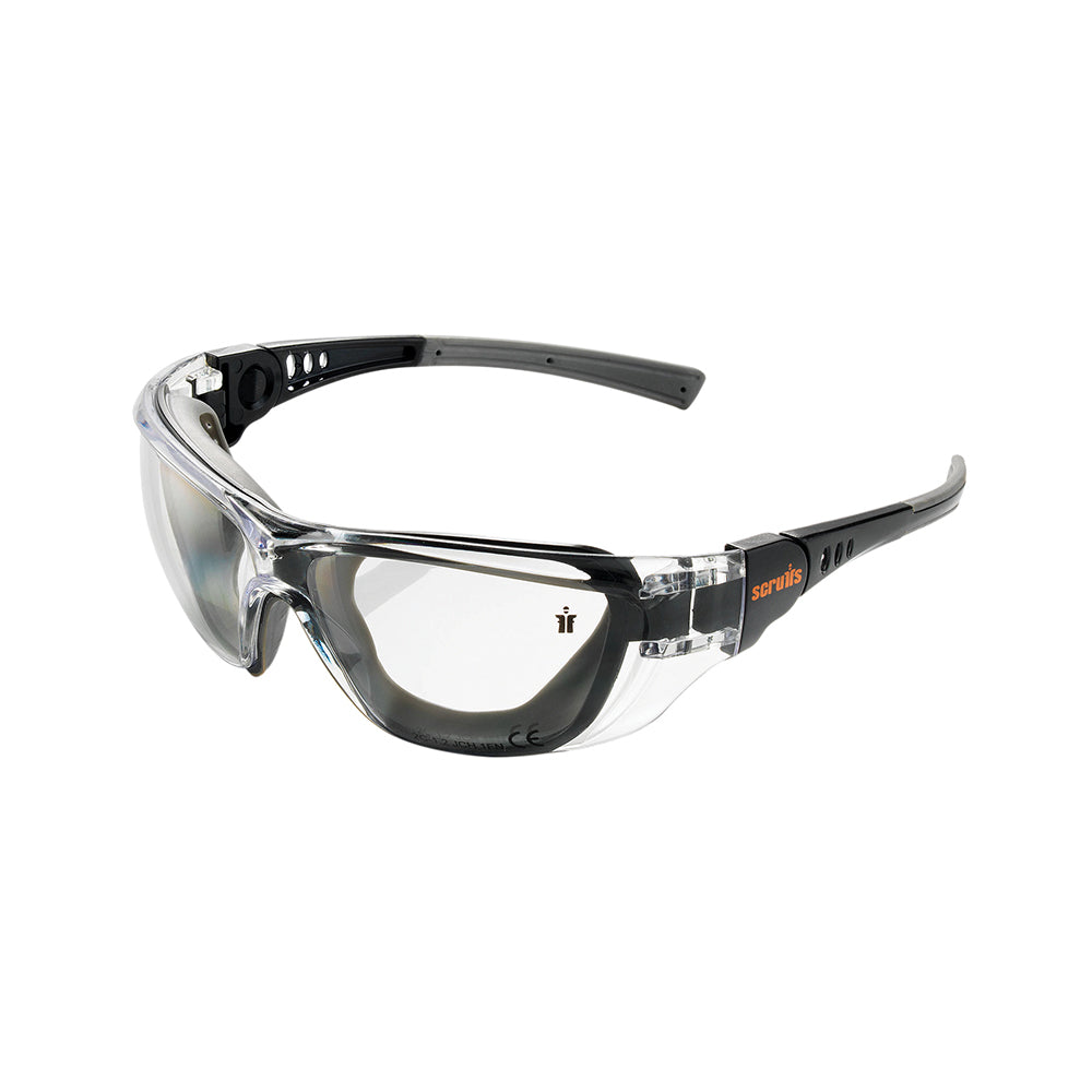 Scruffs T54173 Falcon Safety Glasses Black