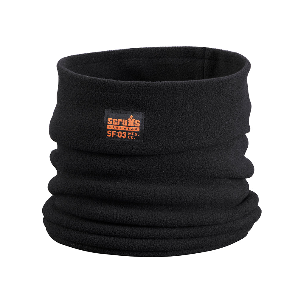 Scruffs T54308 Fleece Neckwarmer Black