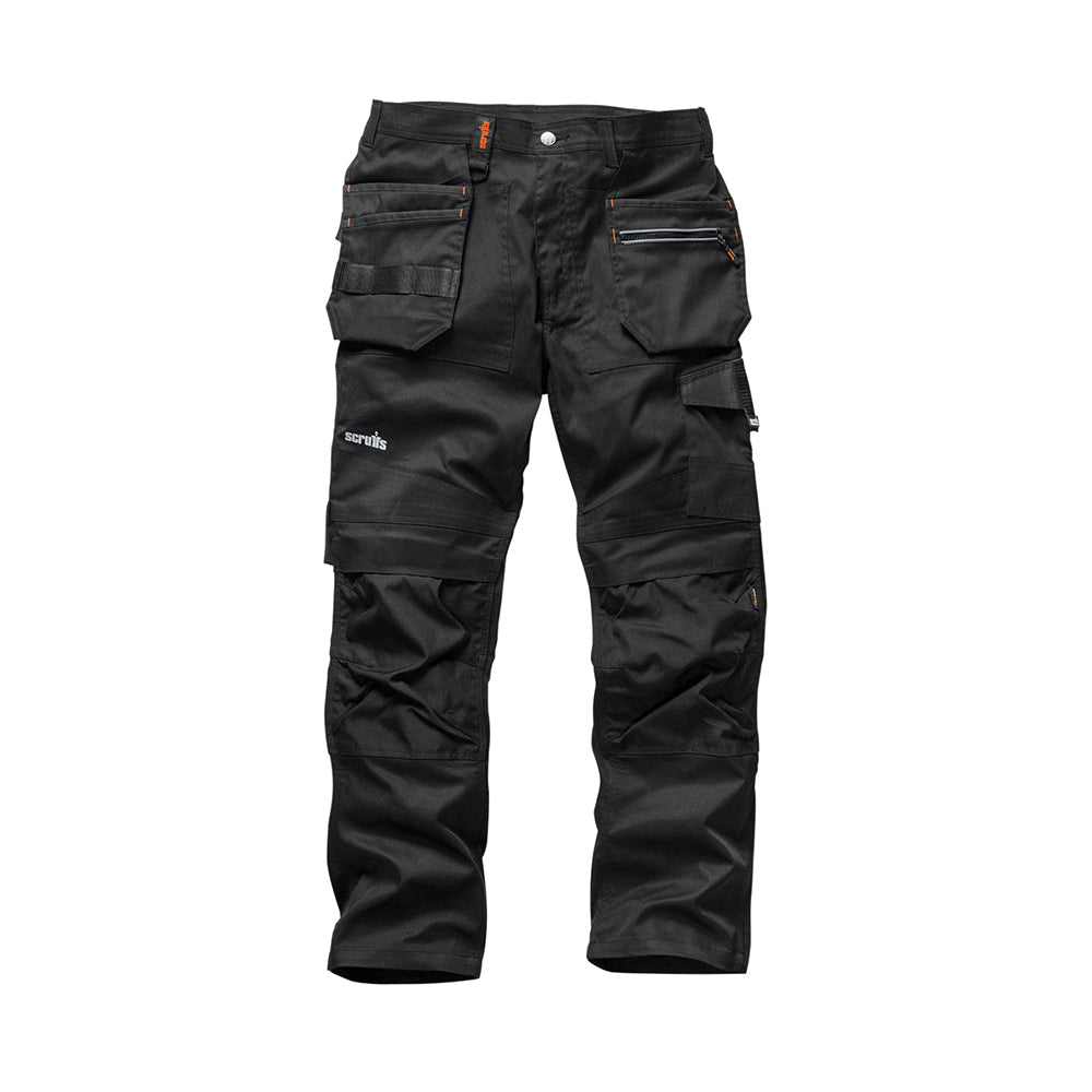 Scruffs T54490 Trade Flex Trouser Black Size 28S