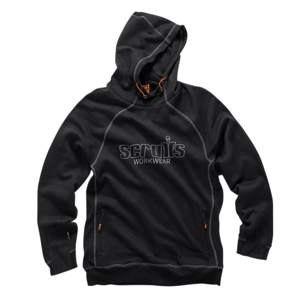 Scruffs T54510 Trade Hoodie Black Size Small