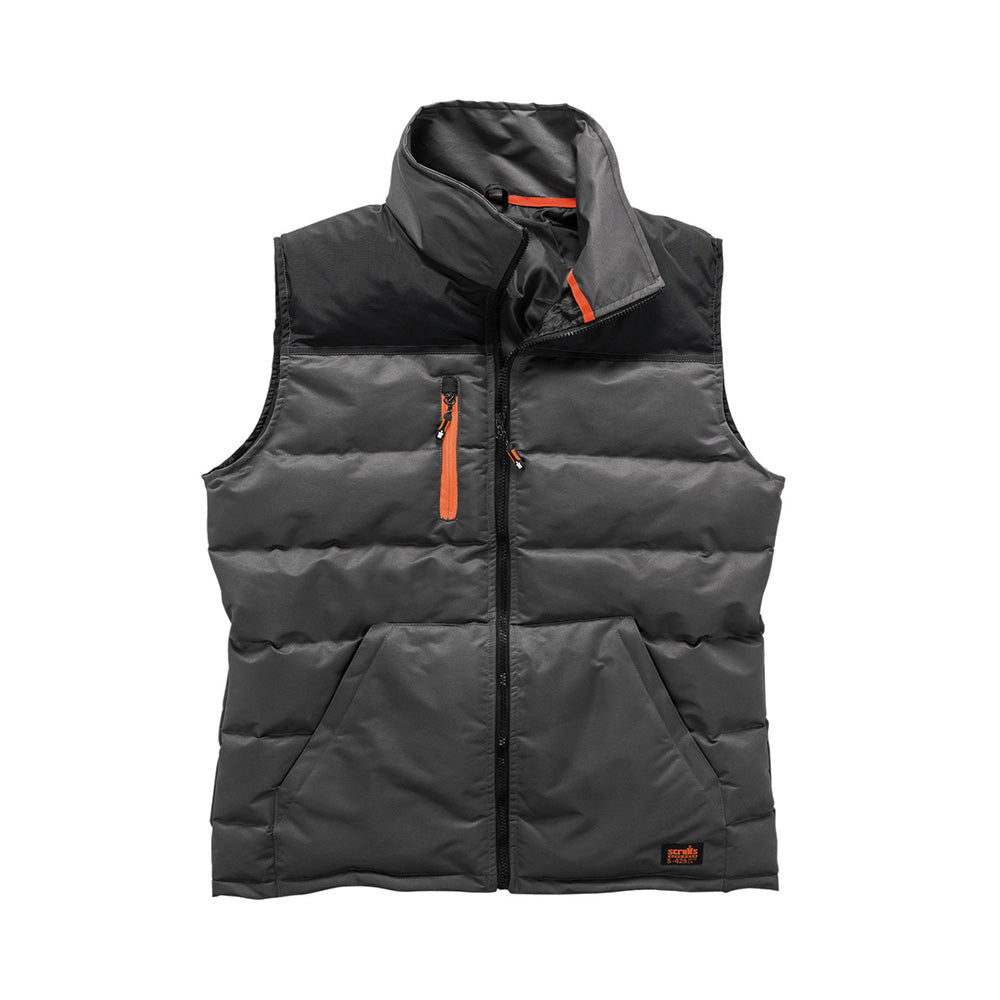 Scruffs T54598 Worker Body Warmer Charcoal Size S