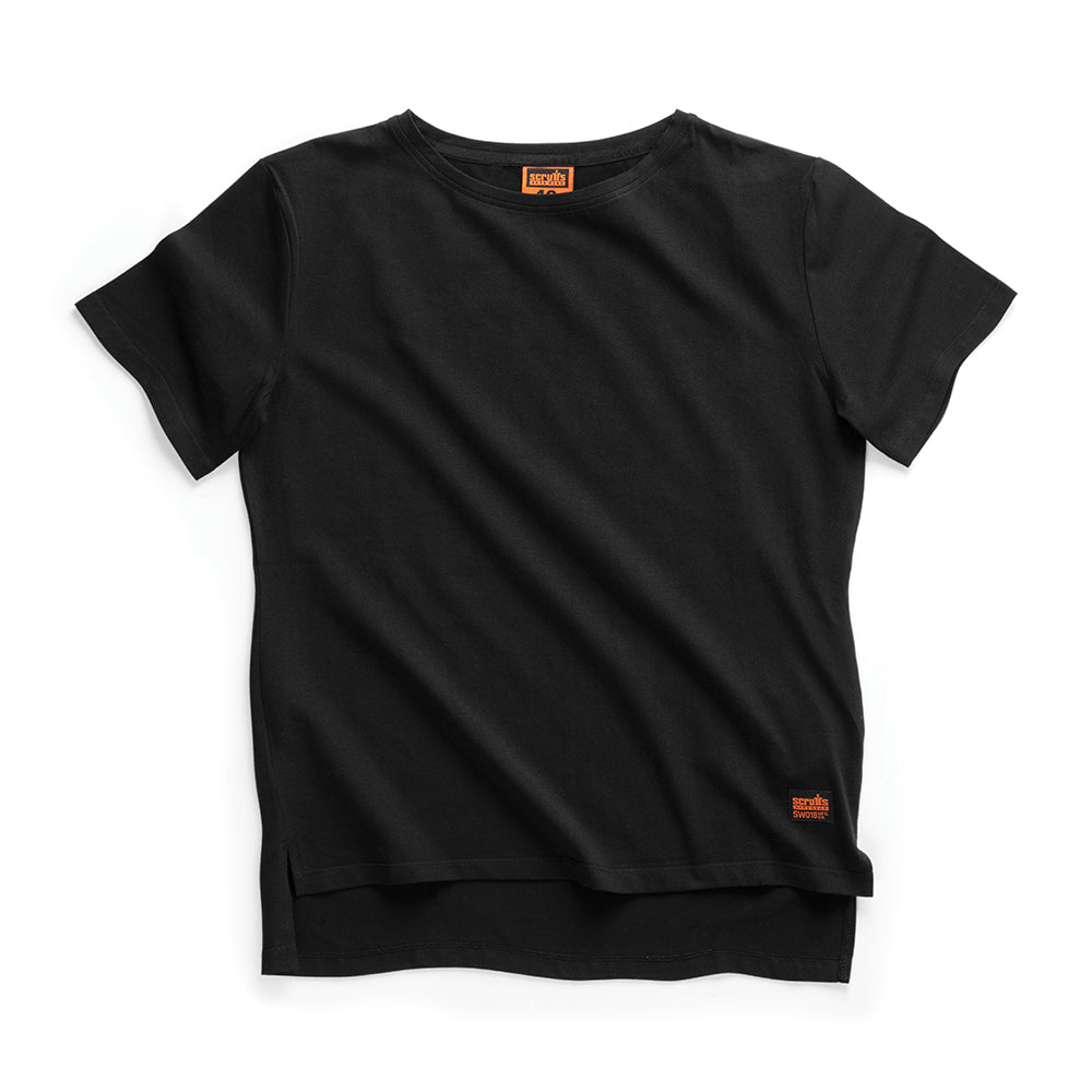 Scruffs T55279 Womens Trade T-Shirt Black Size 6