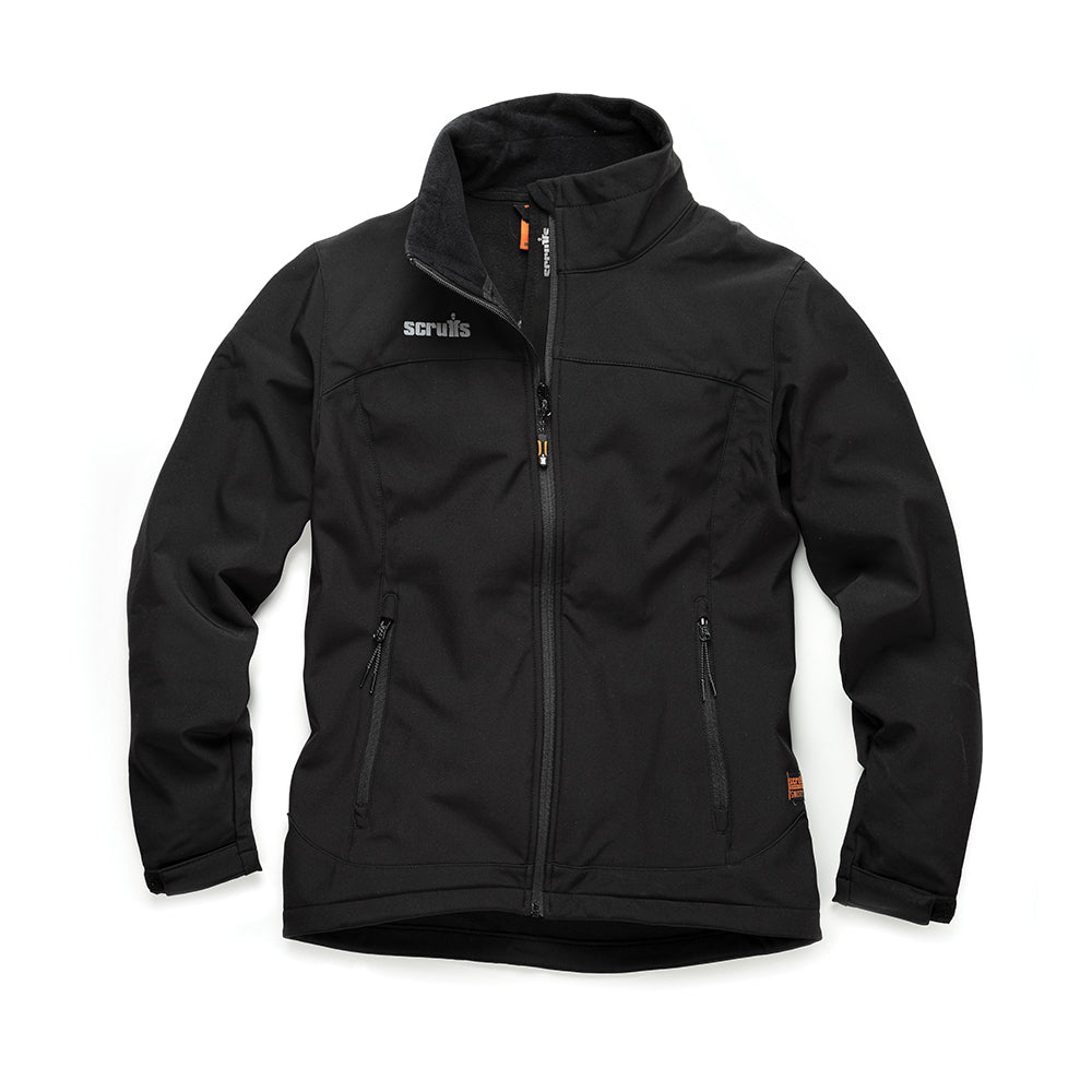 Scruffs T55299 Womens Trade Softshell Jacket Black Size 20