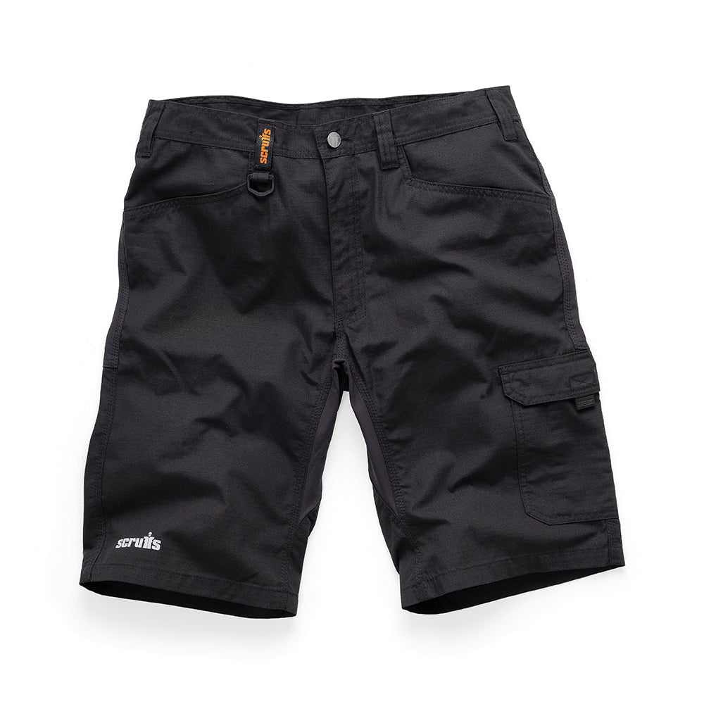 Scruffs T55450 Trade Flex Shorts Black Size 28'' W