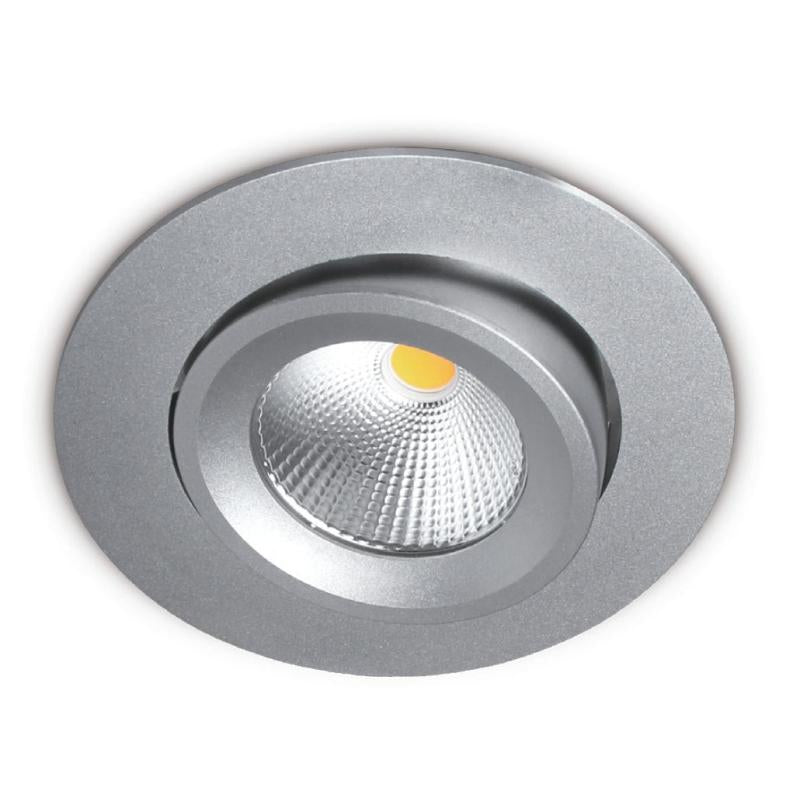 Kosnic KWWDL15-S50-SLV Tatio 15W 36° LED Wall Wash Downlight Silver 3000K