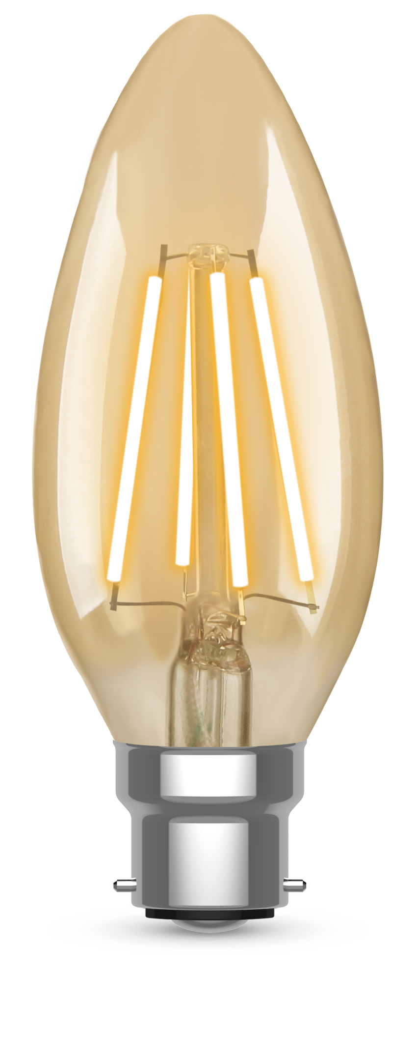 Kosnic VC4.2D-BC25 4.2W BC Gold Dimmable LED Candle 2500K