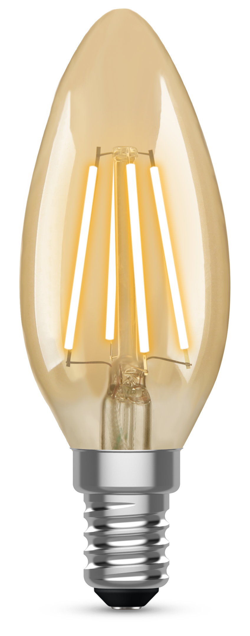 Kosnic VC4.2D-SES25 4.2W SES Gold Dimmable LED Candle 2500K