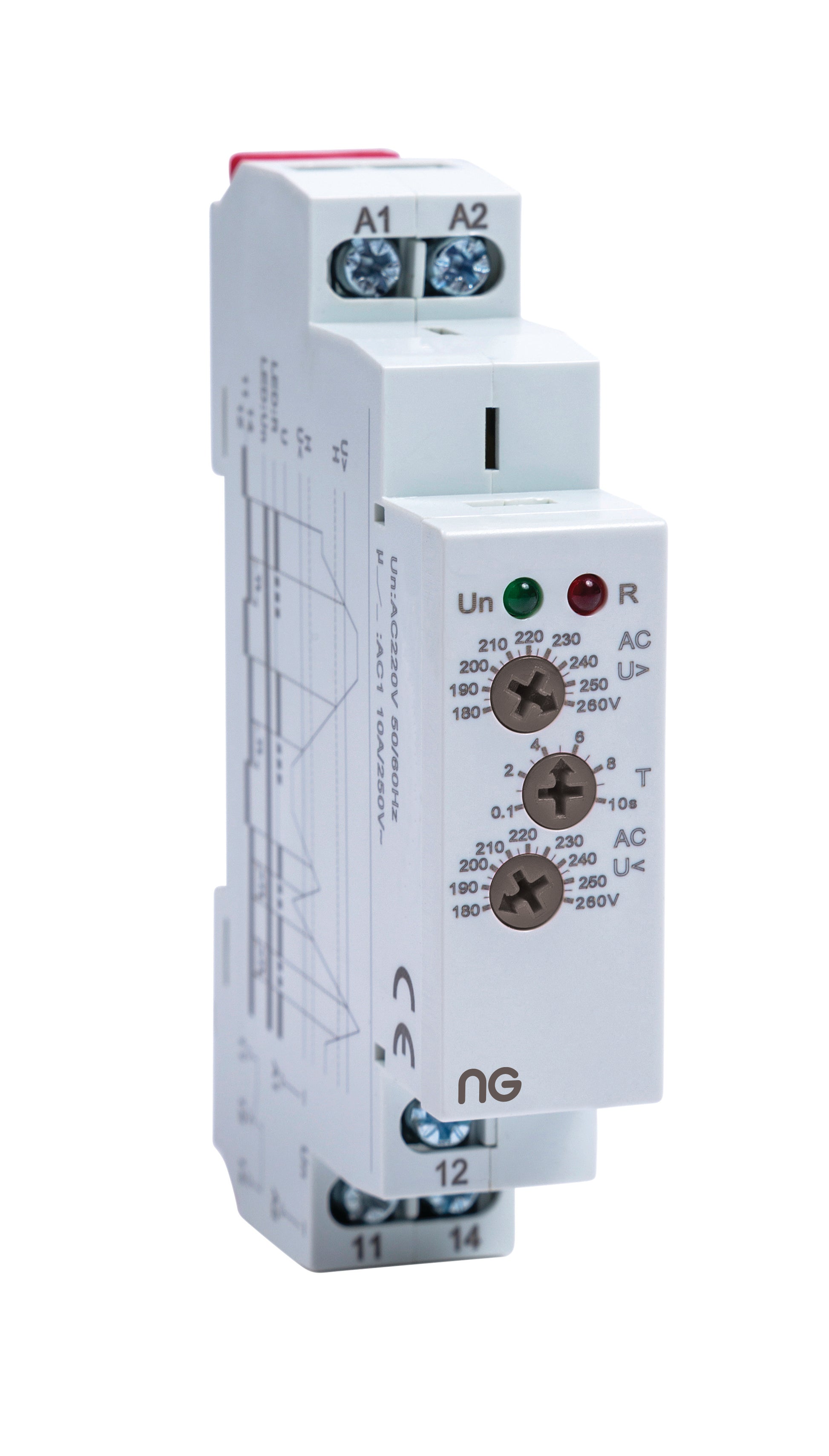 Niglon VMT1 Single Phase Voltage Monitor 110-240V