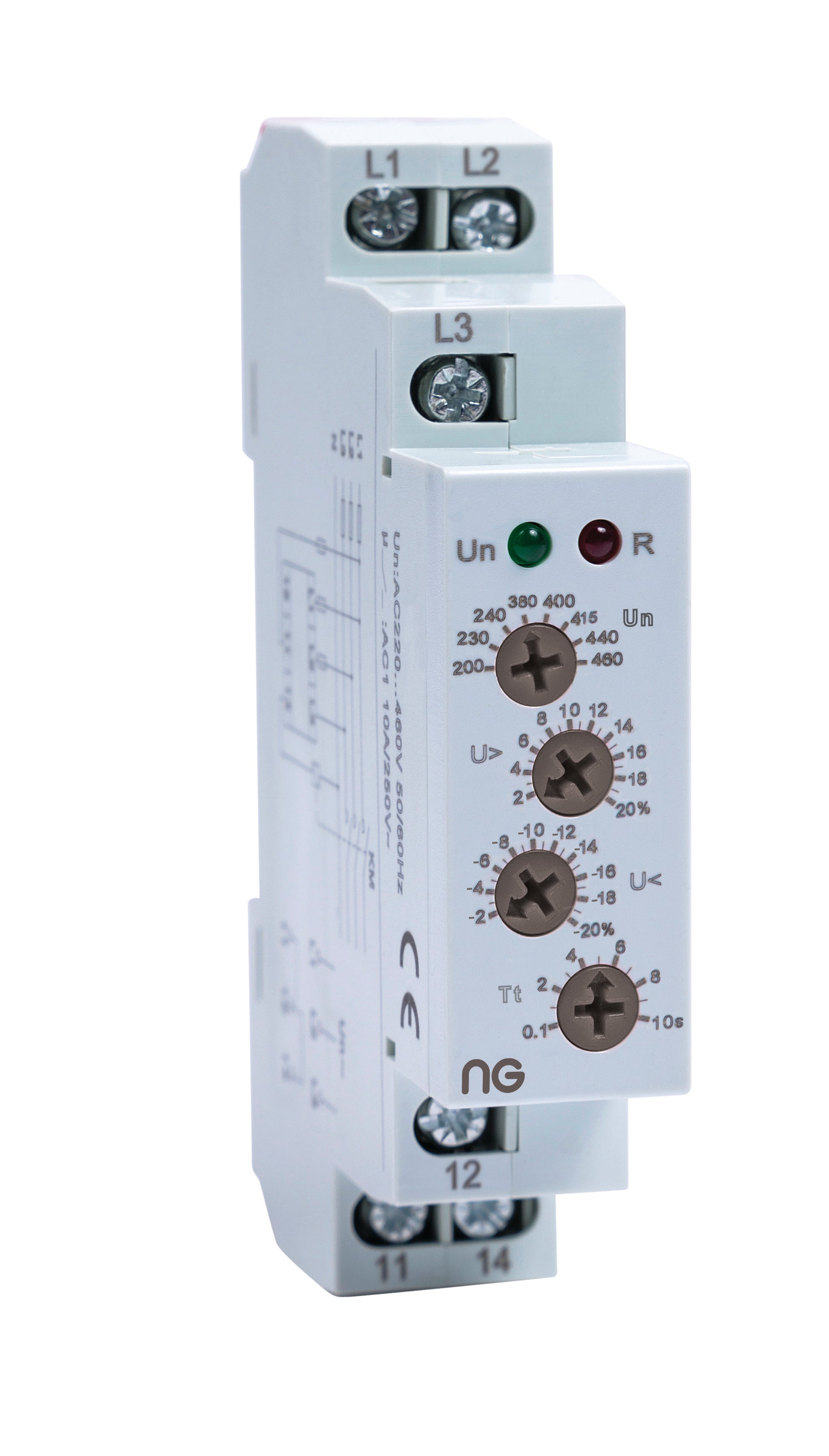 Niglon VMT3 3 Phase Over / Under Voltage Monitor 220-460V