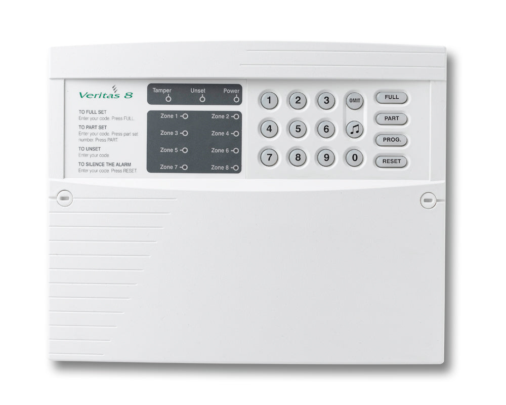 Texecom Veritas 8 Alarm Panel