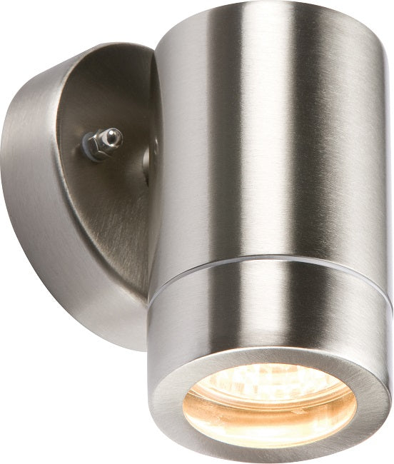 Knightsbridge WALL1L GU10 Wall Light Stainless Steel IP65