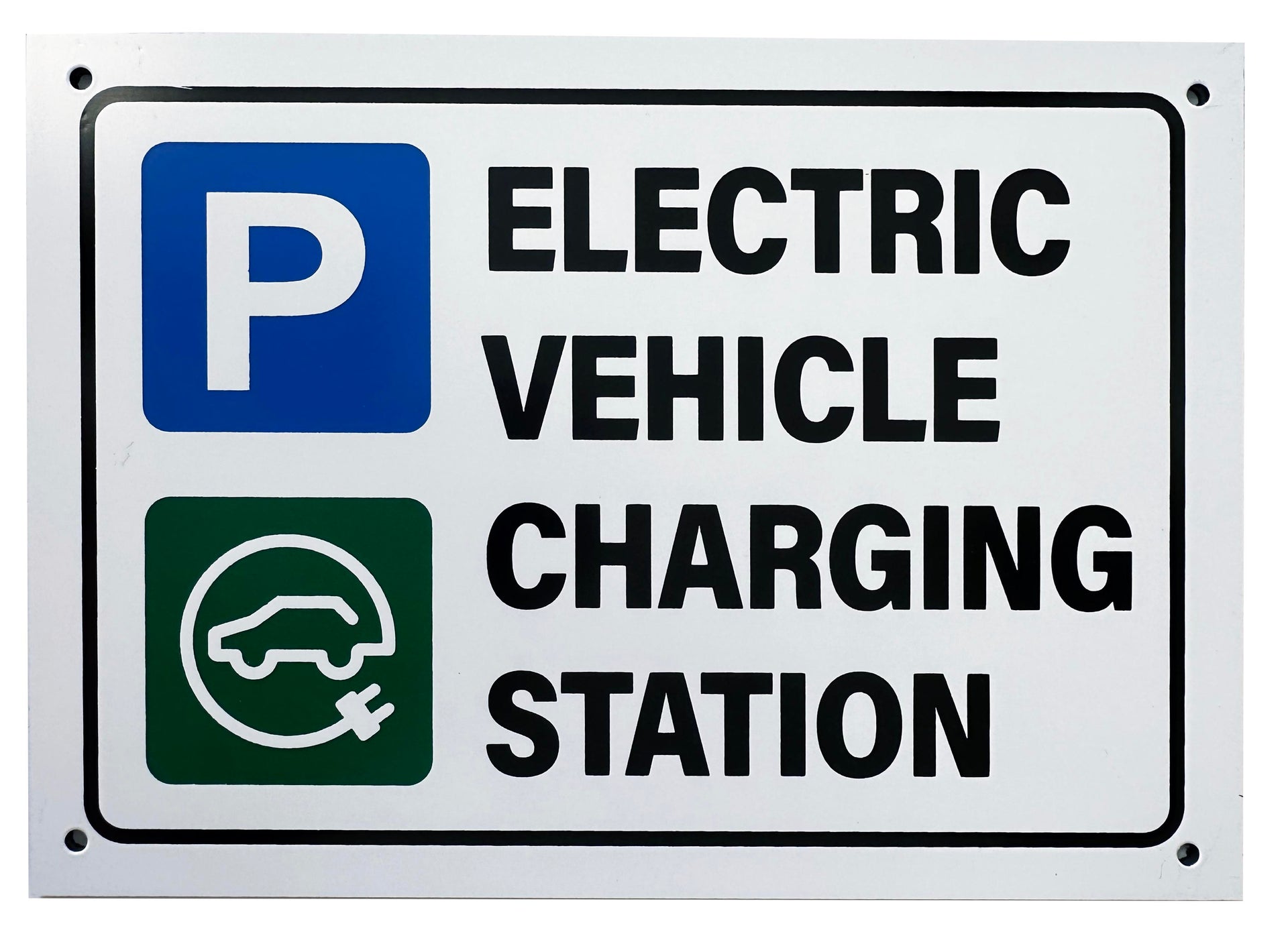 Deligo WLEVC Electric Vehicle Charging Station Sign A5