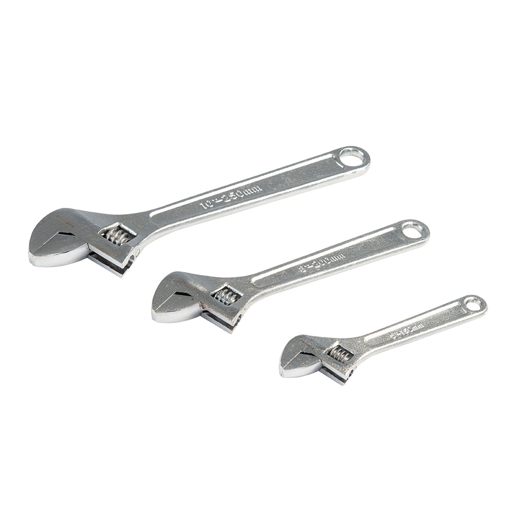 Silverline WR03 Adjustable Wrench Set 3pc