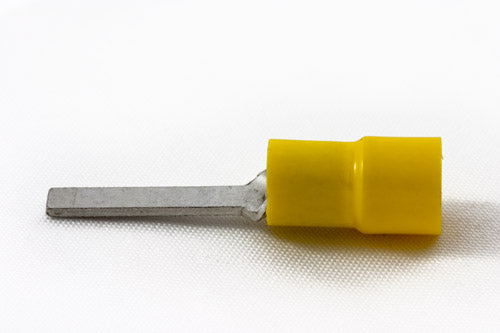 Partex YB10 10mm Yellow Blade Terminal (100)