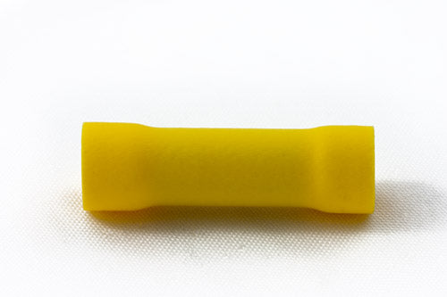 Partex YBC68 6.8mm Yellow Butt Connector (100)