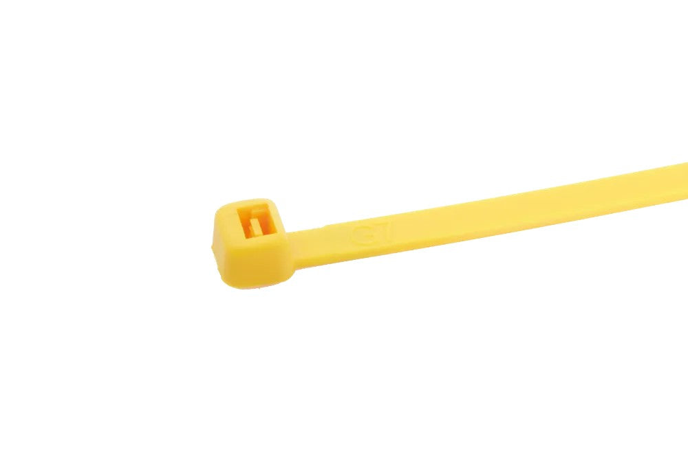 Term Tech TT100-2.5YEL 100mm x 2.5mm Nylon Cable Ties Yellow (100)