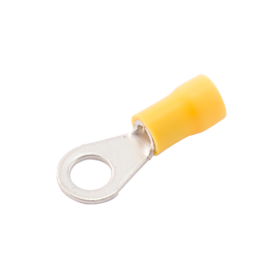 Partex YR105 10mm Yellow Ring Terminal (100)