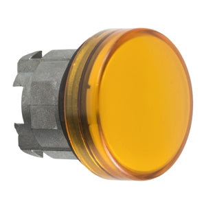 Schneider ZB4BV053 Yellow Pilot Light Head