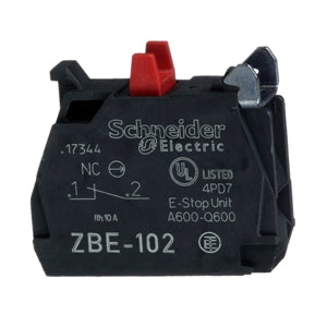 Schneider ZBE102 N/C Auxiliary Contact Block