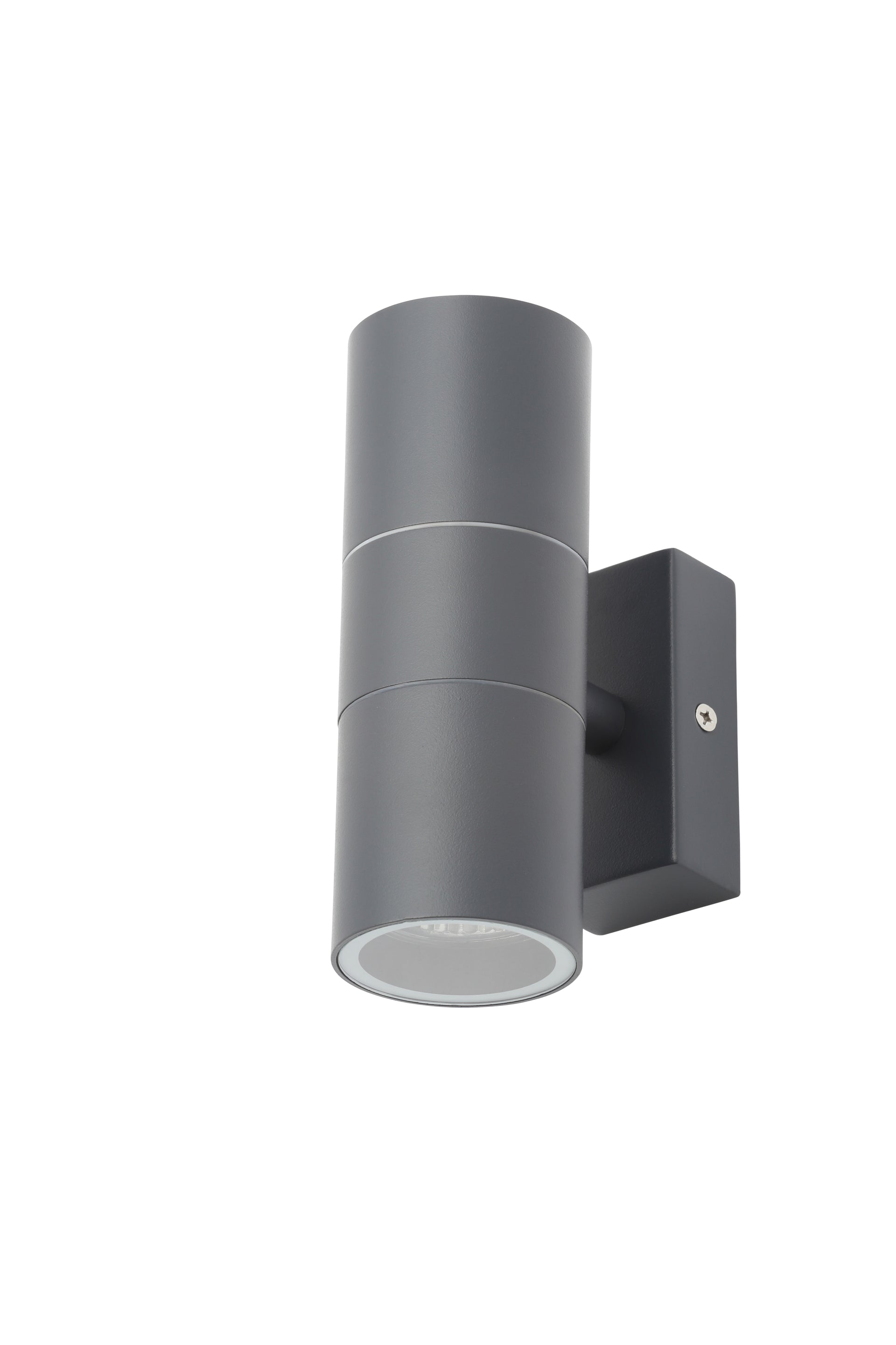 Forum ZN-20941-ANTH Leto 2 x GU10 Anthracite Grey Up / Down Wall Light IP44