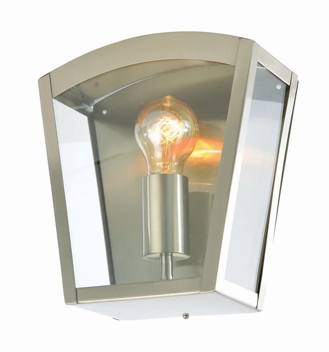 Forum ZN-20945-SST Artemis E27 Stainless Steel Curved Box Lantern IP44