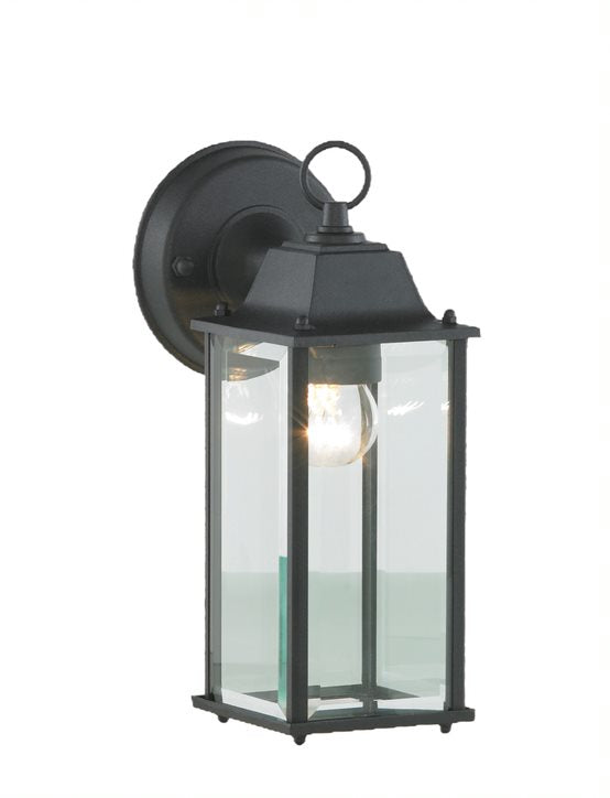 Forum ZN-20955-BLK Ceres Black E27 Wall Lantern IP23