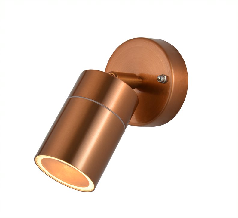 Forum ZN-26536-COP-65 Leto GU10 Copper Adjustable Wall Light IP44