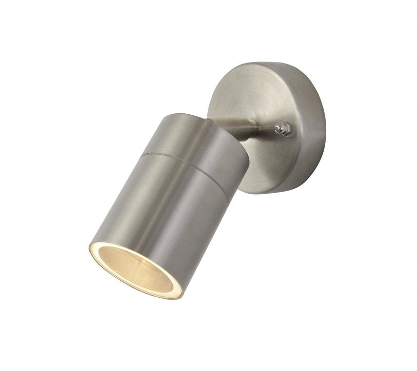 Forum ZN-26536-SST-65 Leto GU10 Stainless Steel Adjustable Wall Light IP44