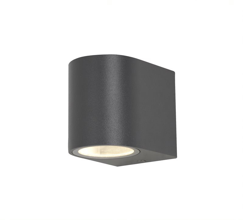 Forum ZN-29181-BLK Antar GU10 Textured Black Wall Light IP44