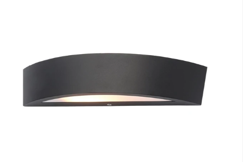 Forum ZN-29992-BLK Moku E27 Up / Down Wall Light Black