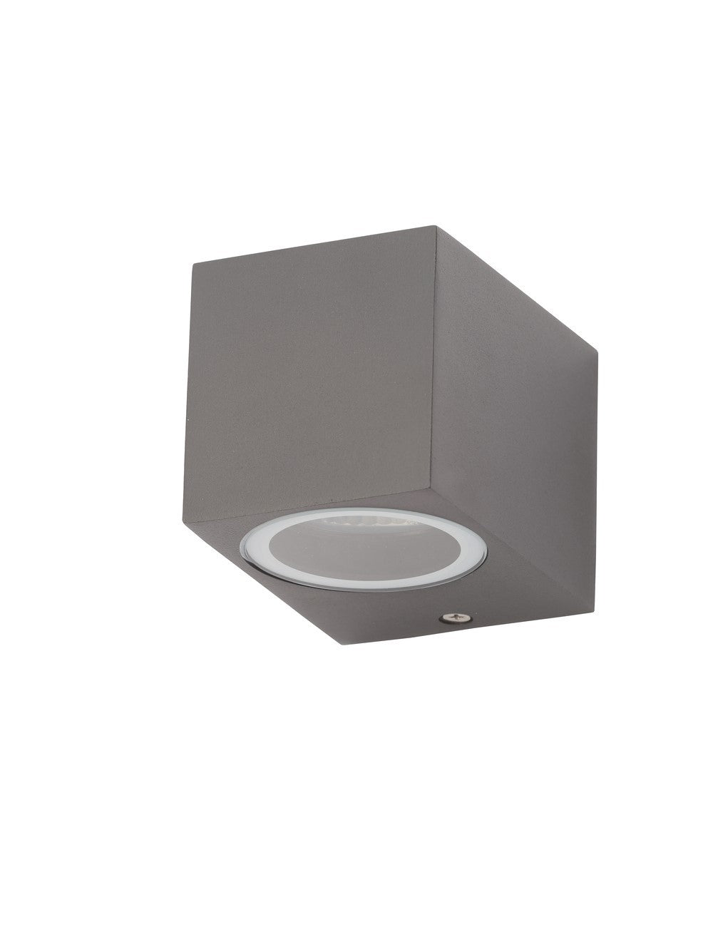 Forum ZN-31758-ANTH Fleet GU10 Anthracite Grey Square Wall Light IP44