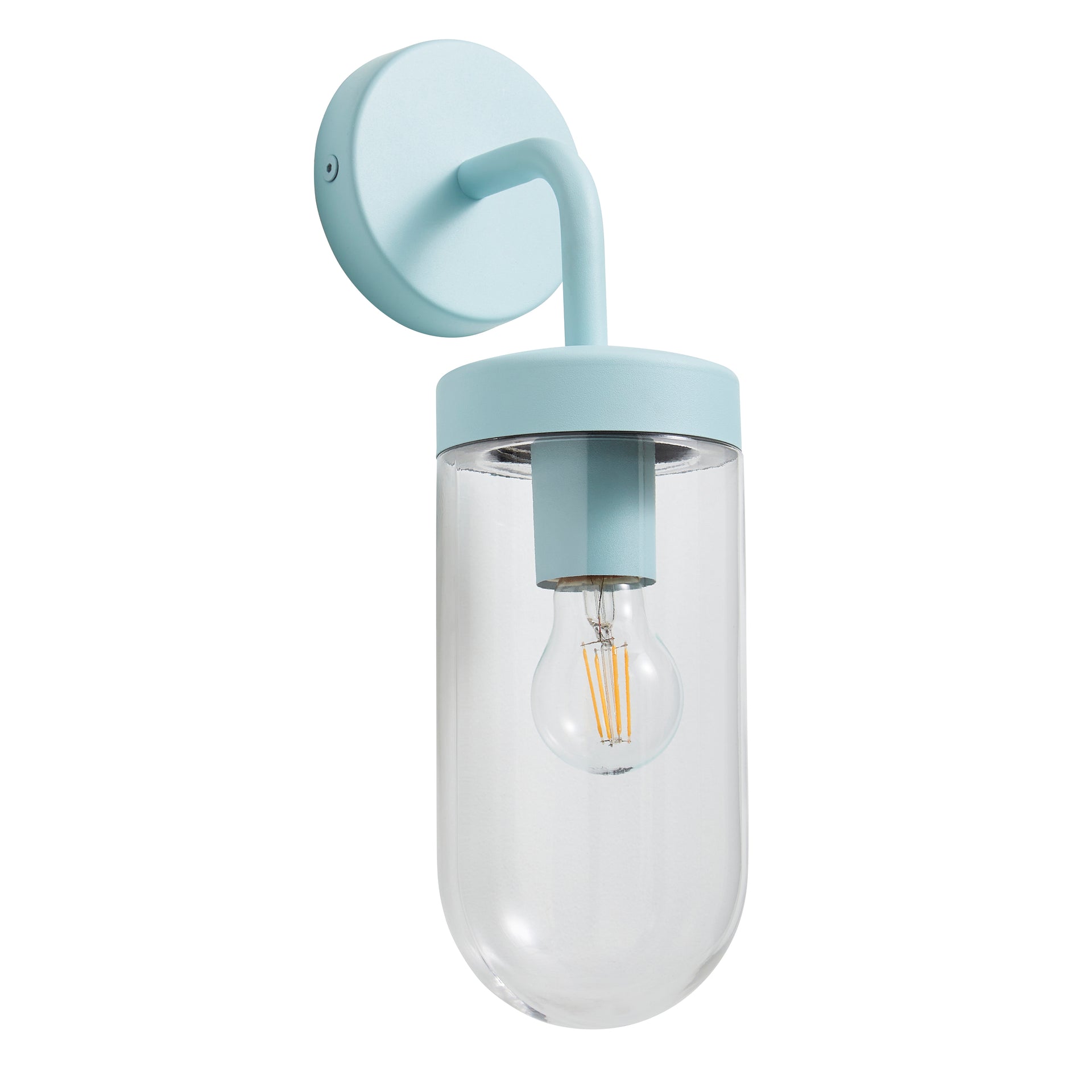 Forum ZN-31809-PBLU Kew Pale Blue E27 Wall Lantern