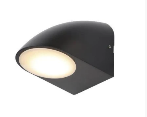 Forum ZN-35740-BLK Nevis GU10 Wall Light Black IP44