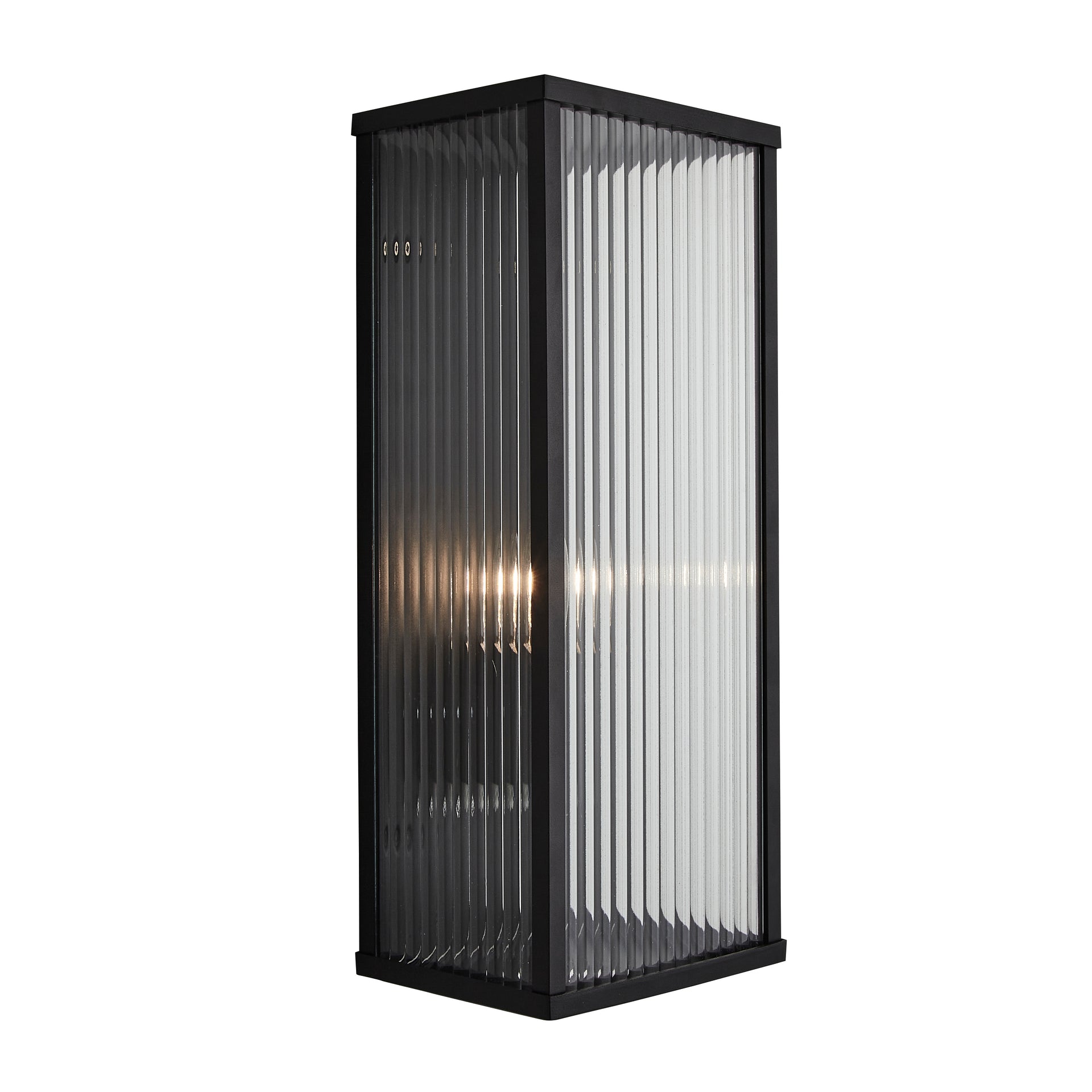 Forum ZN-38602-BLK Memphis Black E27 Wall Lantern