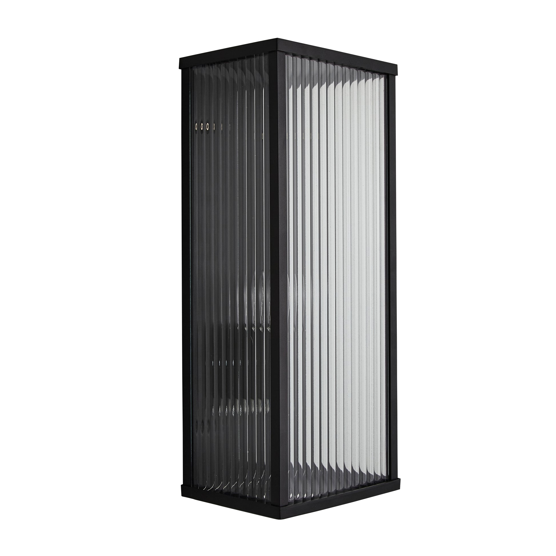 Forum ZN-38602-BLK Memphis Black E27 Wall Lantern