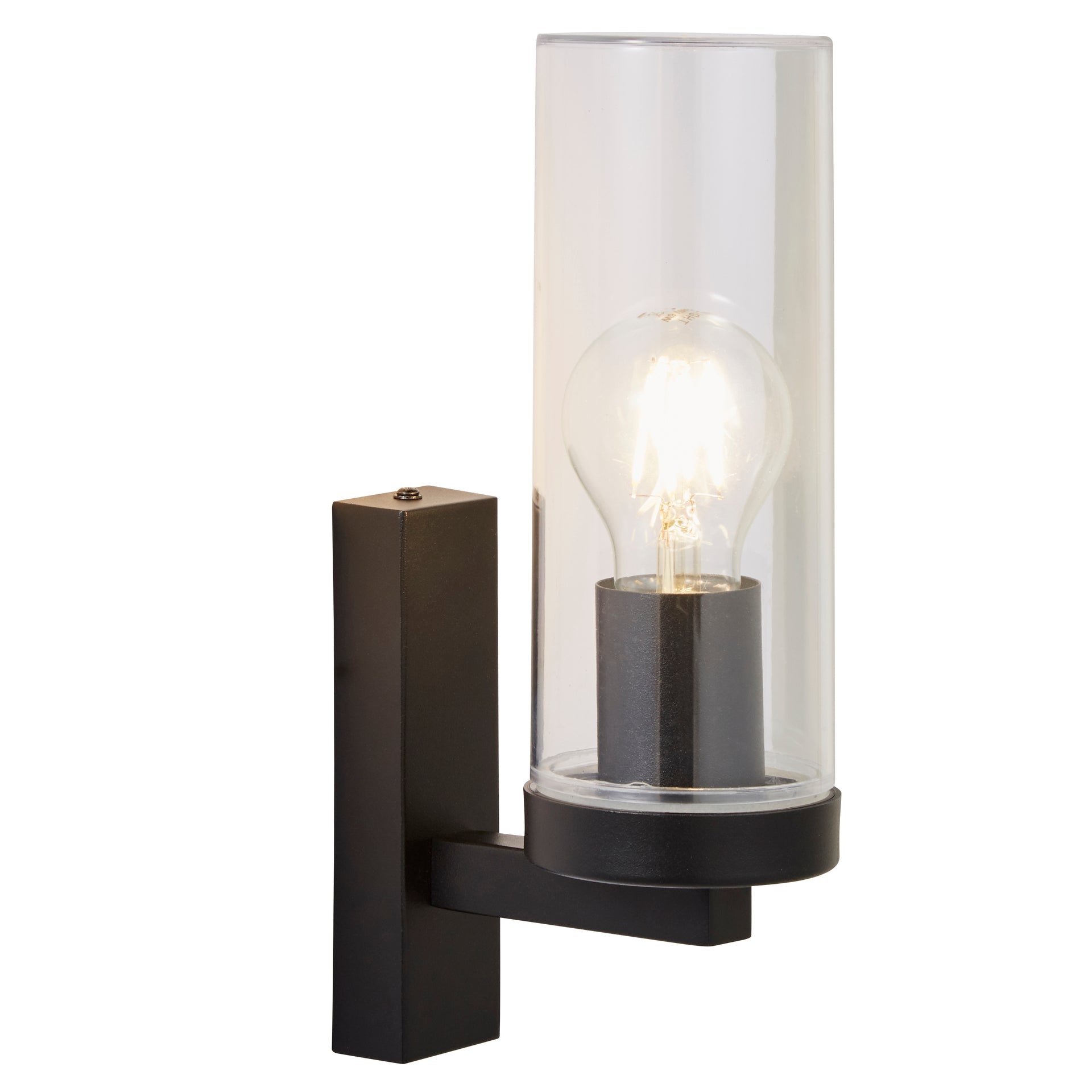 Forum ZN-38630-BLK Carnac Black E27 Up / Down Wall Lantern