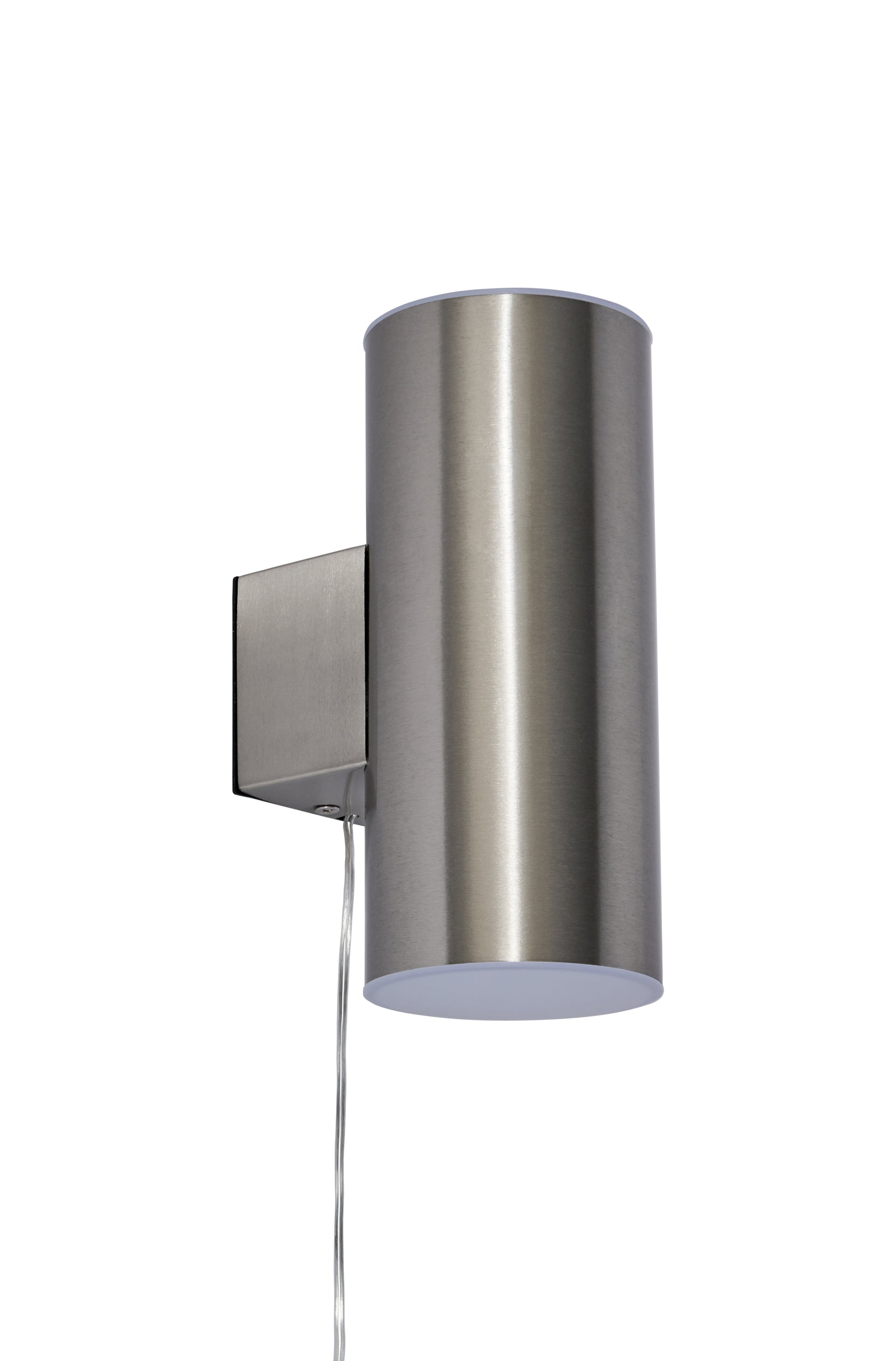 Forum ZN-42040-SST Eldon 0.4W LED Solar Up / Down Wall Light Stainless Steel